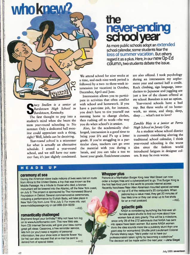 Illustration for article titled Reading Teen Mags With a Teen